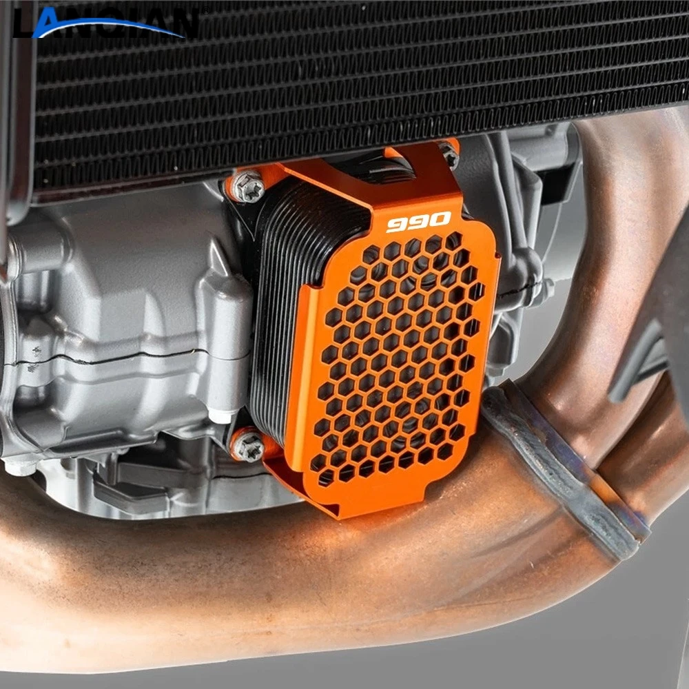 Motorcycle Accessories Oil Cooler Water Heat Exchanger Guard Production Cover For Duke 990/R Duke 990R Duke990 2024 2025 2026
