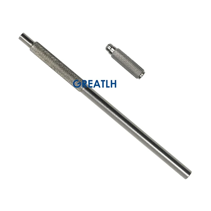 Medical Manual Punch Handle Hair Transplanting Tools Stainless Steel