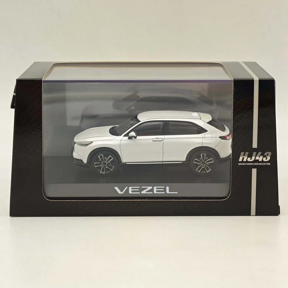 

Hobby Japan 1/43 VEZEL Premium Sunlight White Pearl HJ431002SW Diecast Model Car Limited Collection Auto Toys Gift