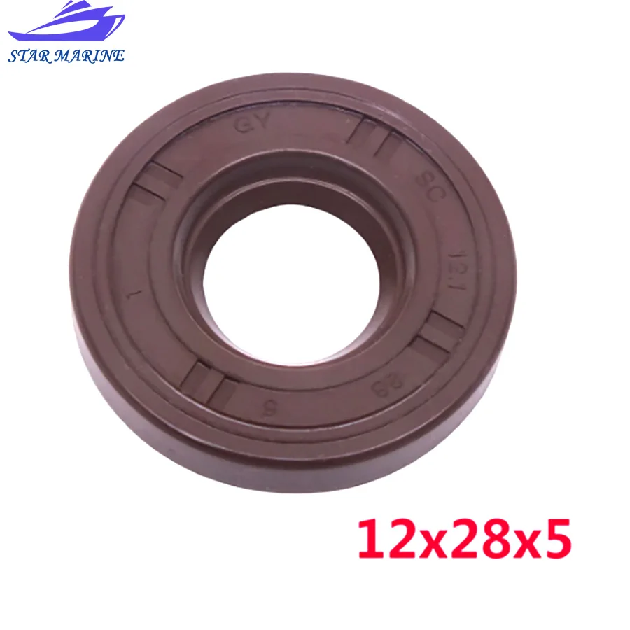 3B2-01215 Oil Seal For Tohatsu Outboard Motor 6-9.8HP 2 Stroke 4 Stroke 3B2-01215-0 (12x28x5mm)