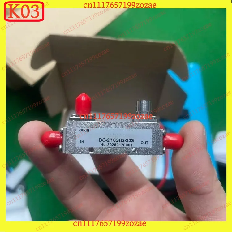 LK DC-2/18G-30S Directional Coupler 2-18GHz 30dB 20W SMA Wideband for RF Microwave, Replacement Parts