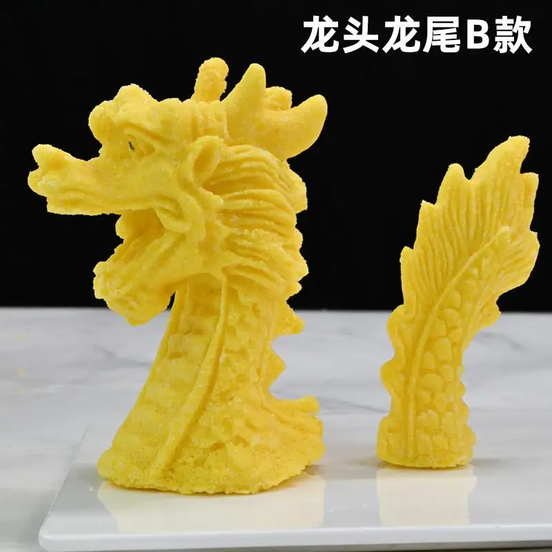 Salt carving faucet silicone mold Longwei hotel kitchen plate decoration  pendulum  mousse fondant ice