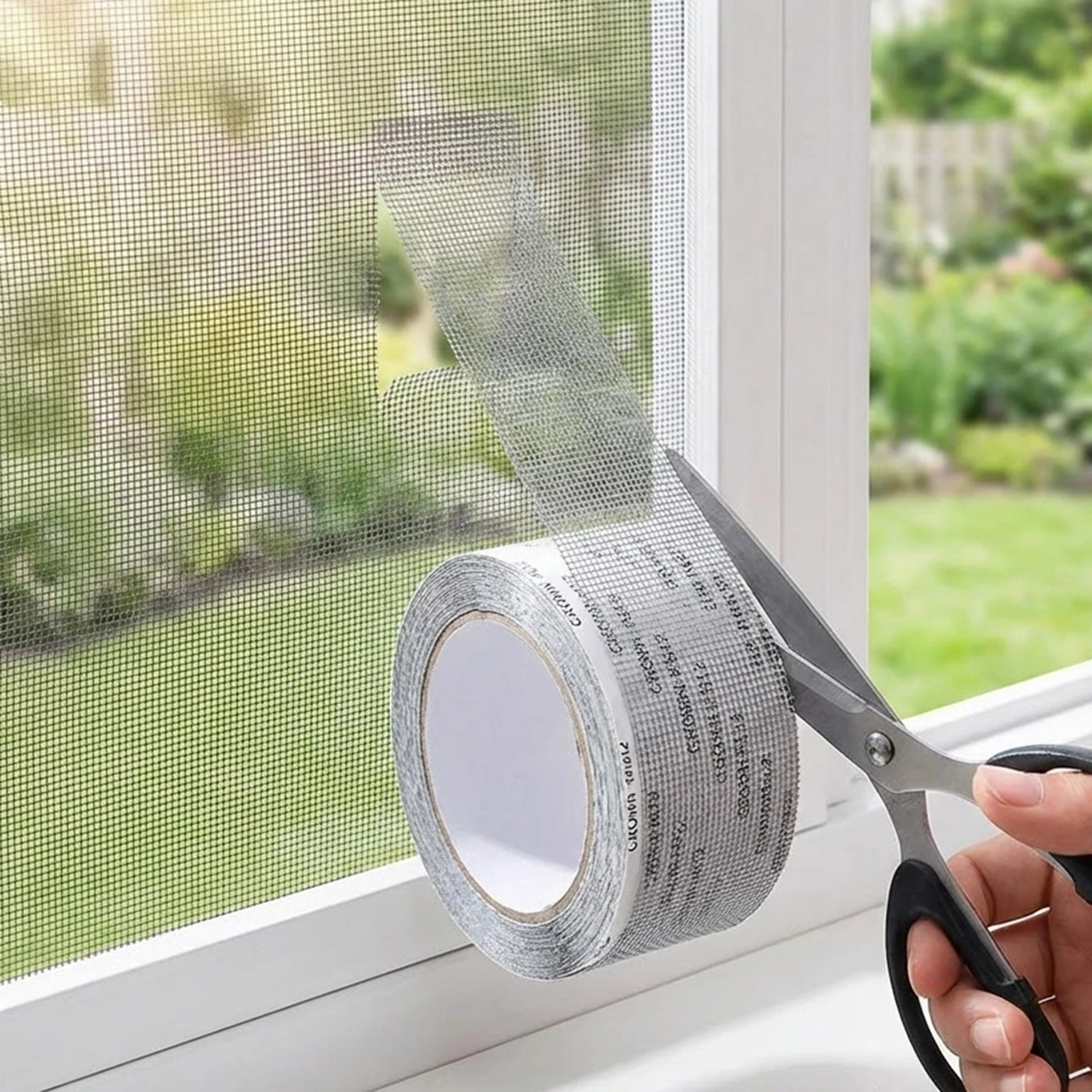 Home Office 2M X 2M - Aluminum Screen Repair Tape 2M x