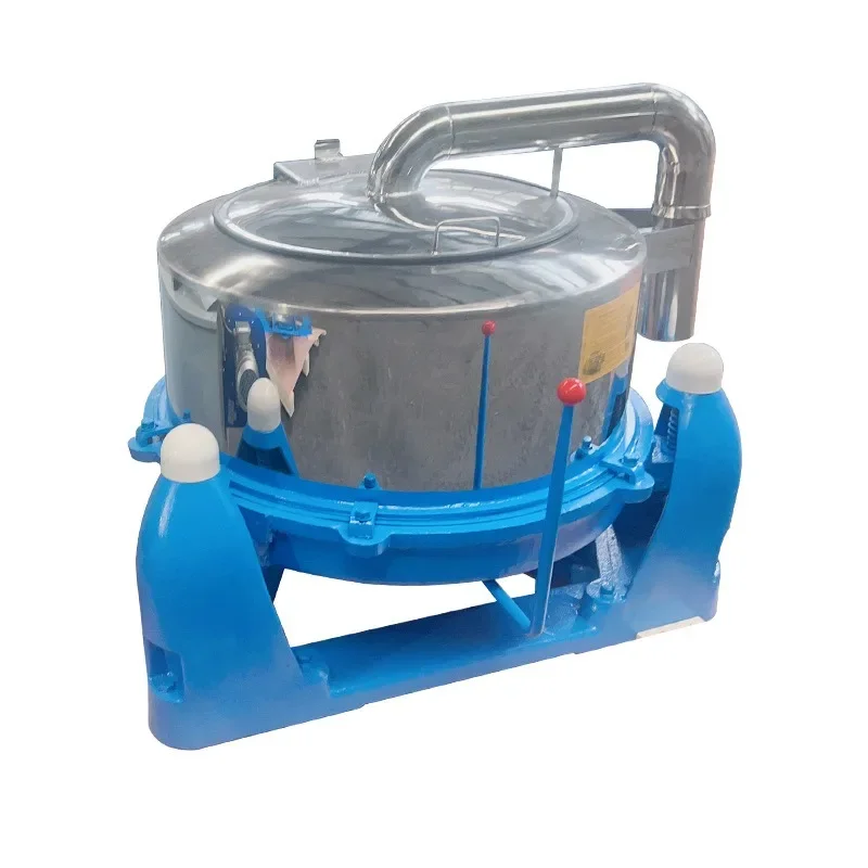 Copper and aluminum chips deoiling and drying three-legged dehydration dryer
