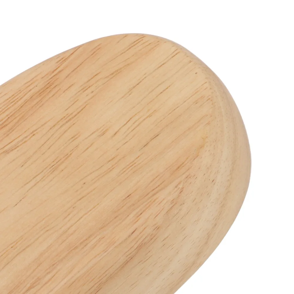 Portable Wooden Fruit Bowl Boat Outline Smooth Salad Dish Large-capacity Thickened Food Platter Dessert Display