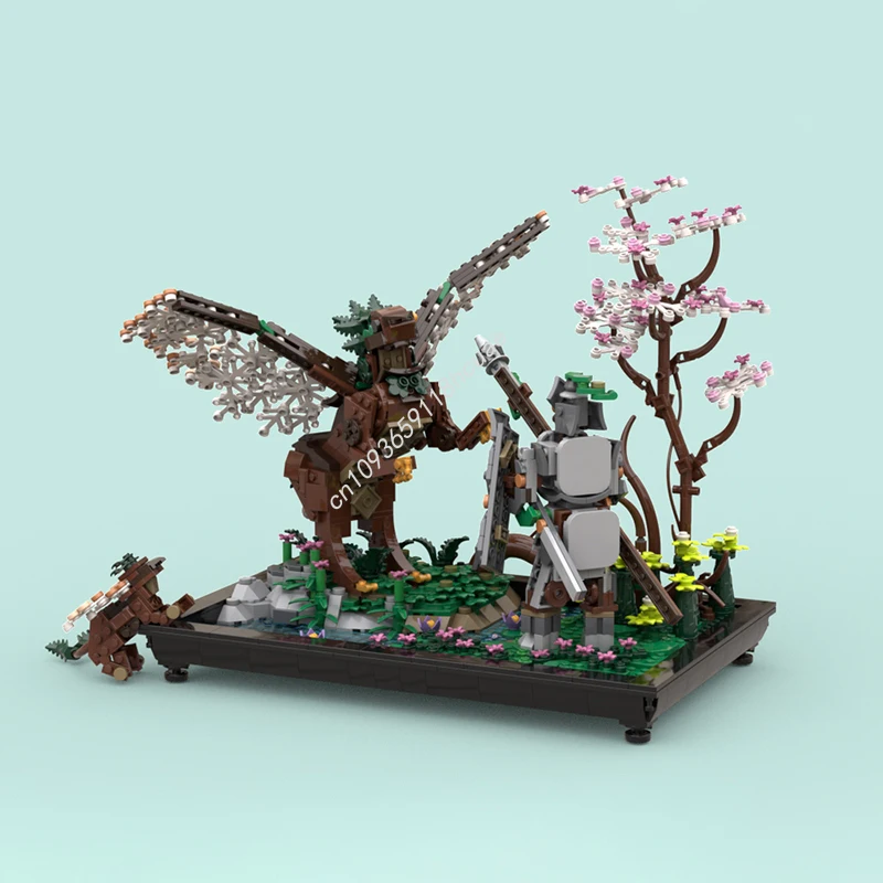 

1511 шт. MOC Griffons Wildewood nan Модель Строительные блоки Кирпич Архитектура Идея дня рождения игрушки Рождественские подарки