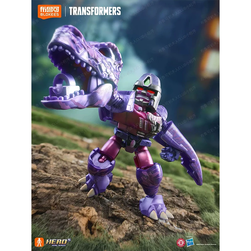 Original Transformers Animation Peripheral Toys Defender Vol.6 Optimus Primal BW Megatron bewegliche Modellfigurensammlung