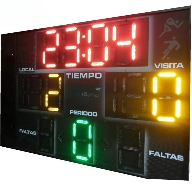 Digital Basketball Electronic Portable Football Multifunction Scoreboard Clock