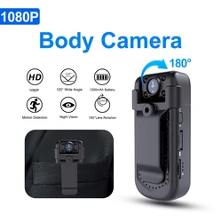 MD36 Mini Camera HD 1080P Flashlight Micro Cam Magnetic Body Camera Motion Detection Snapshot Loop Recording Camcorder