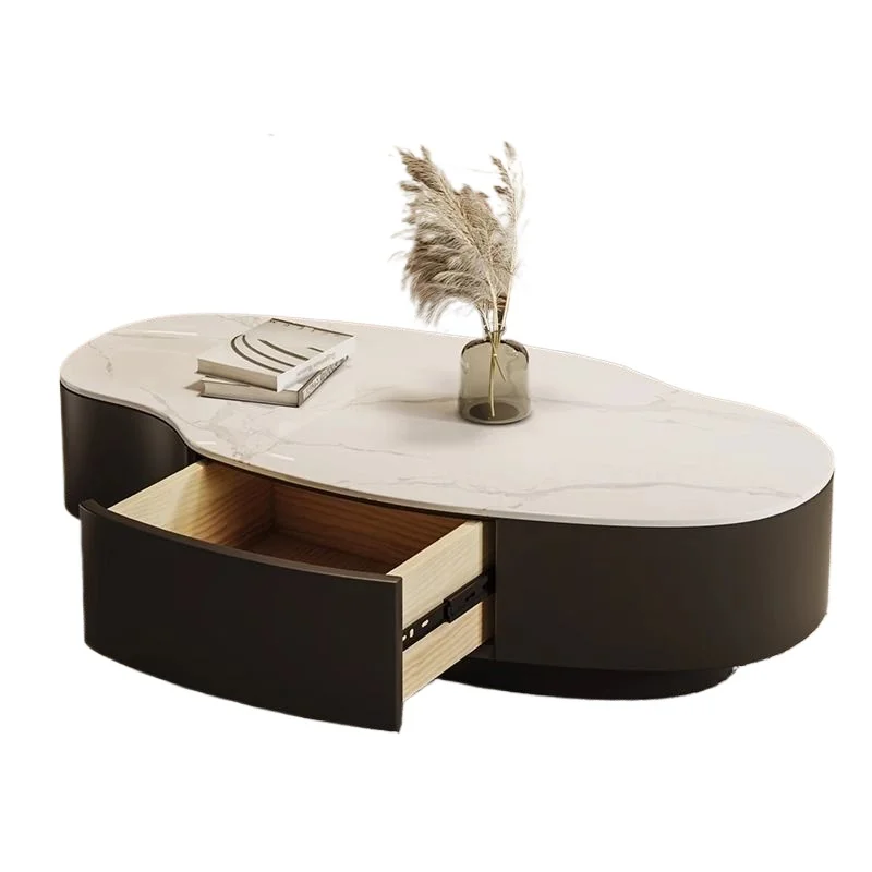 

Mango coffee table living room modern simple household small apartment high-end sense light luxury