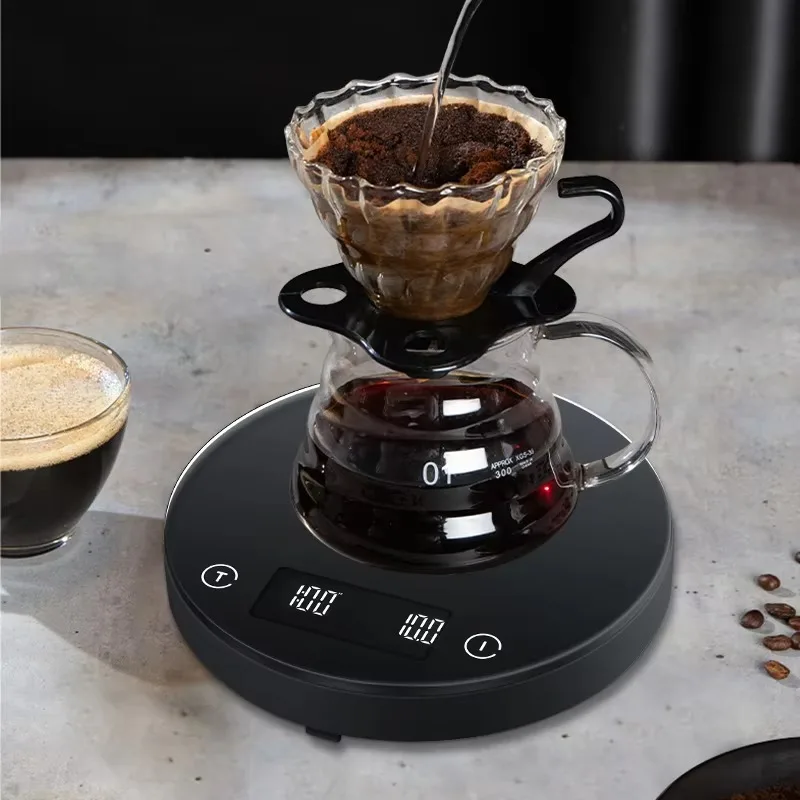 Function: 2000G 0.1G Kitchen Coffee Bean Weighing Digital Coffee Drip Scale with Timer