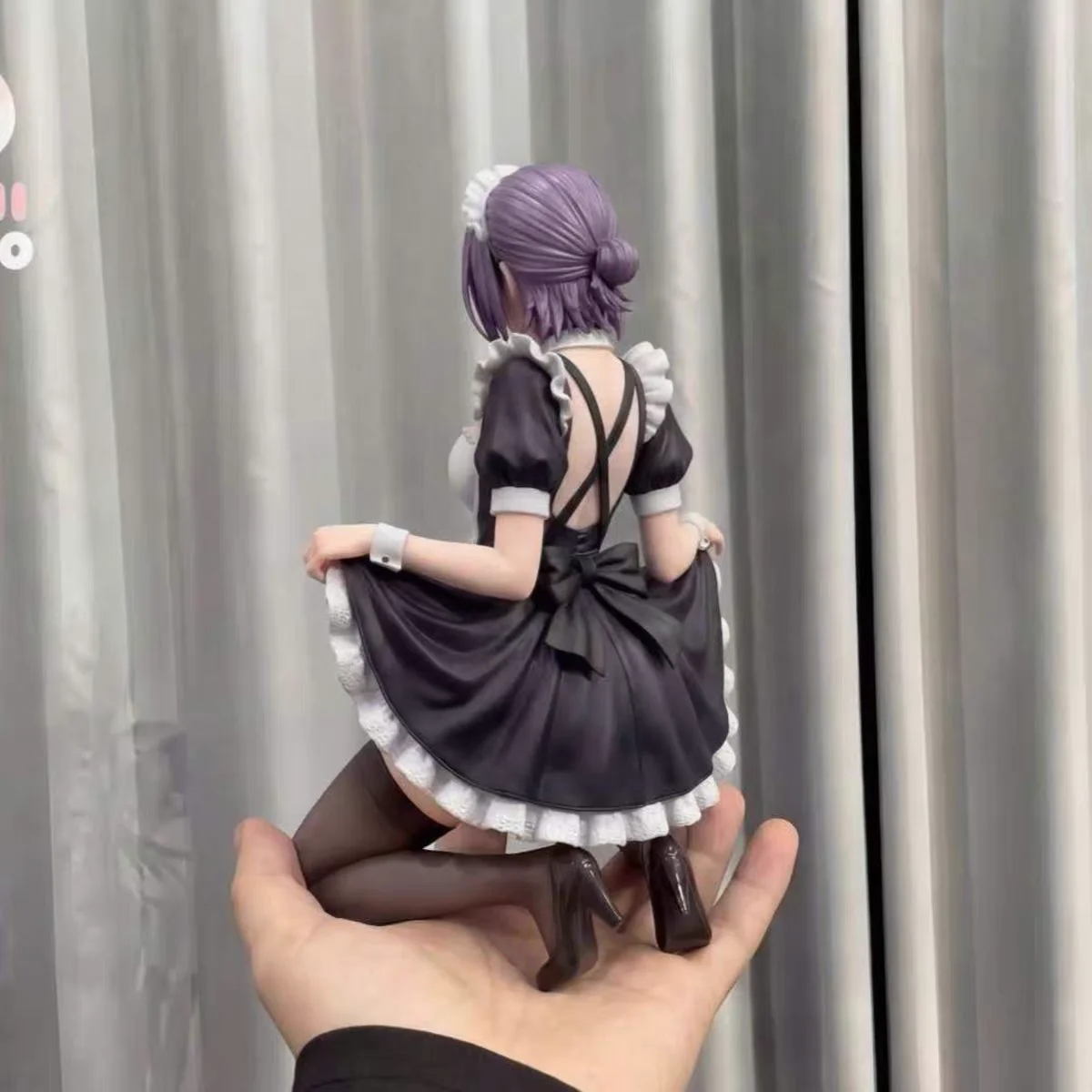 Chainsaw Man Reze  Figure Maid Outfit Black Stockings Statue Collectible Model Desk Decor 20cm Sexy Maid Movable PVC Toy Gift