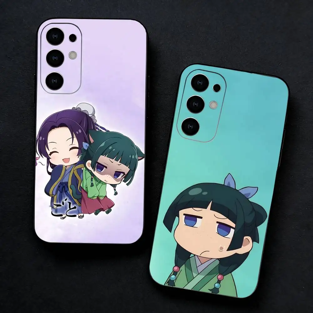 

Anime K-Kusuriya Mao Phone Case For Samsung S25,24,23,22,30,21,10,9,Ultra,Plus,FE 5G Black Soft Case
