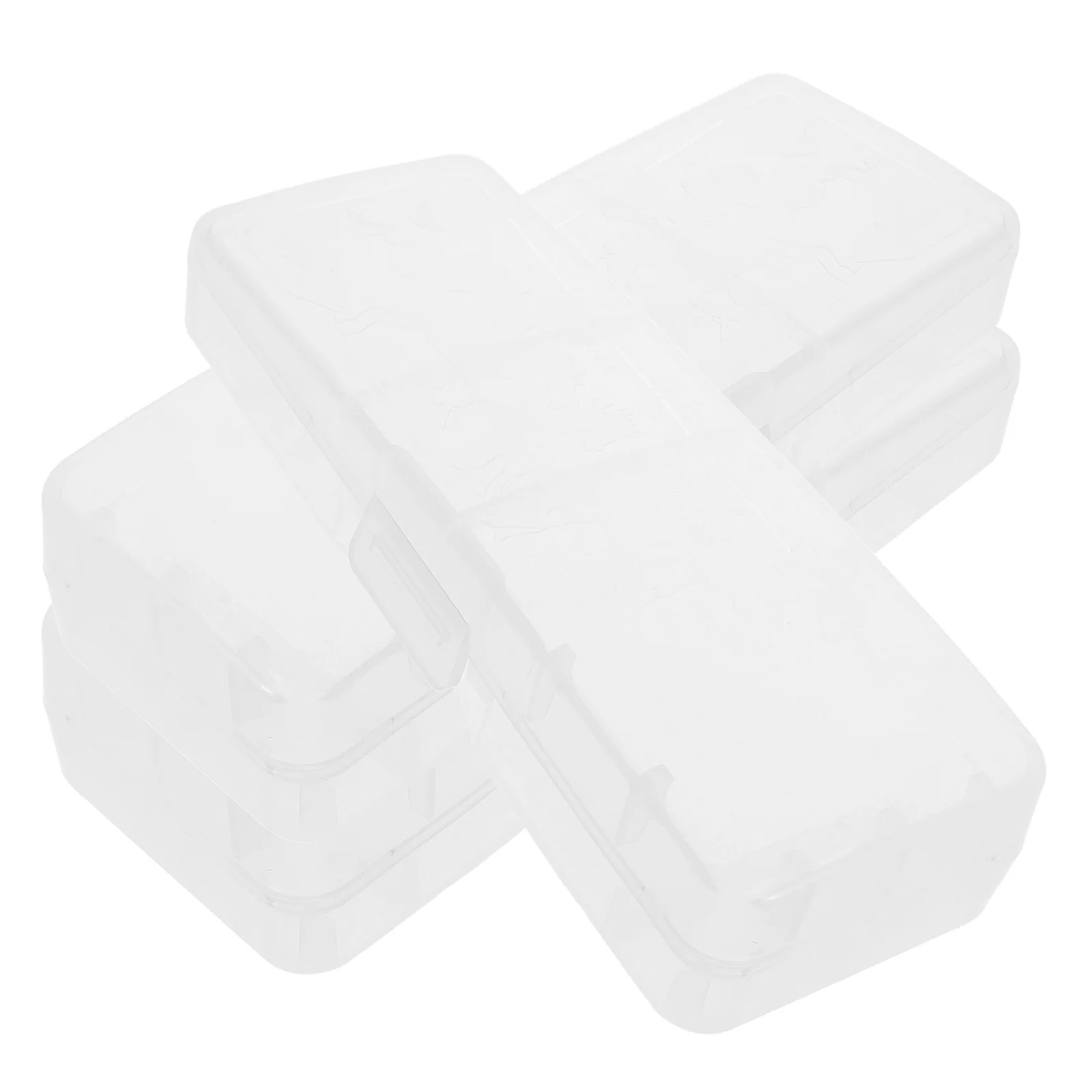 

3 PCS Razor Storage Box Hair Shaving Case Portable Manual Holder Barber Carrying Mini