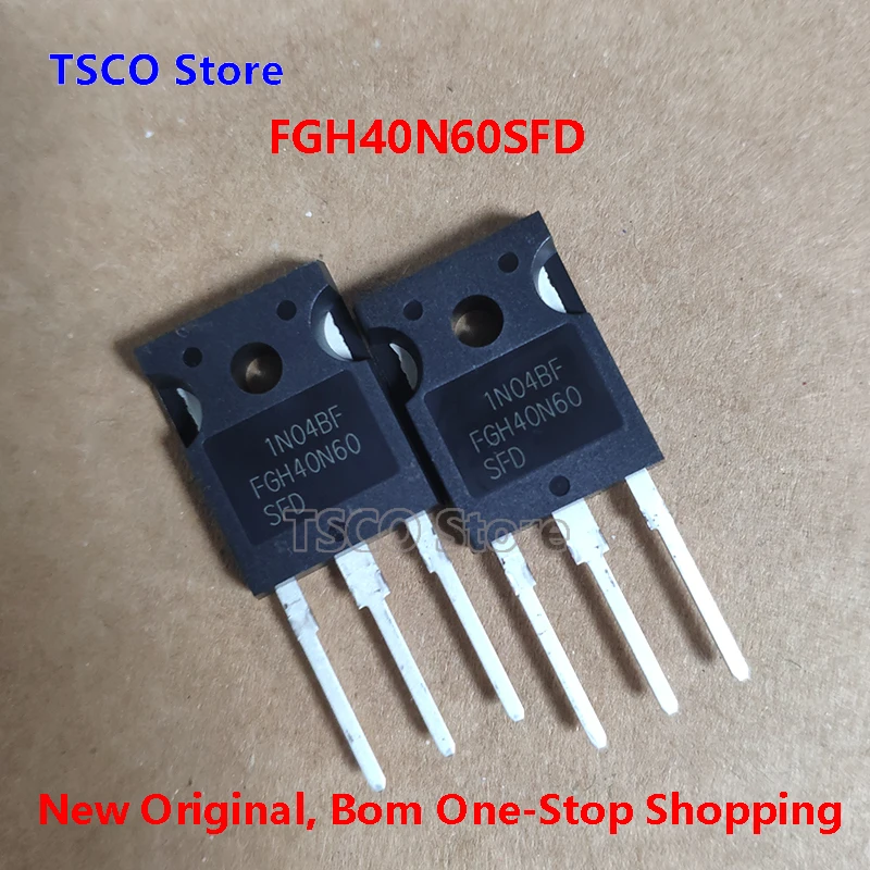 FGH40N60SFD (10-100piece/Lot）New Origiail  TO-247  IGBT  40A/600V