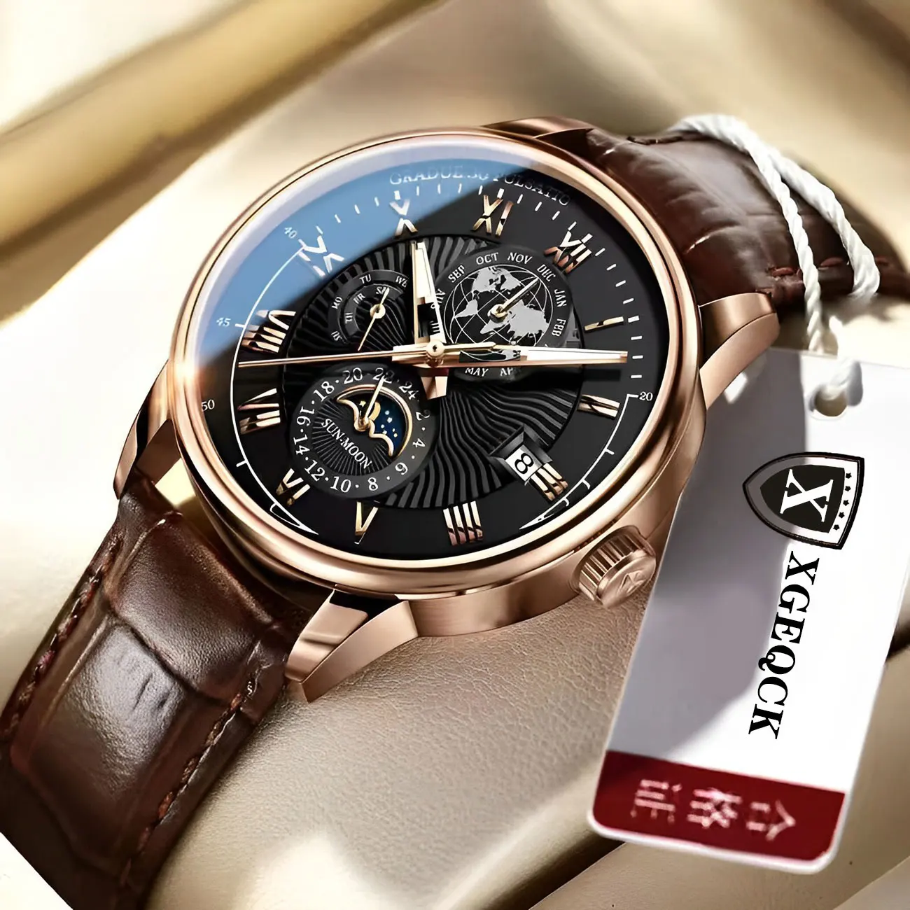 

MSTIANQ New Watch Men's Ins High Value Junior High School Students Handsome Sports Shi Ying wWaterproof Watch.