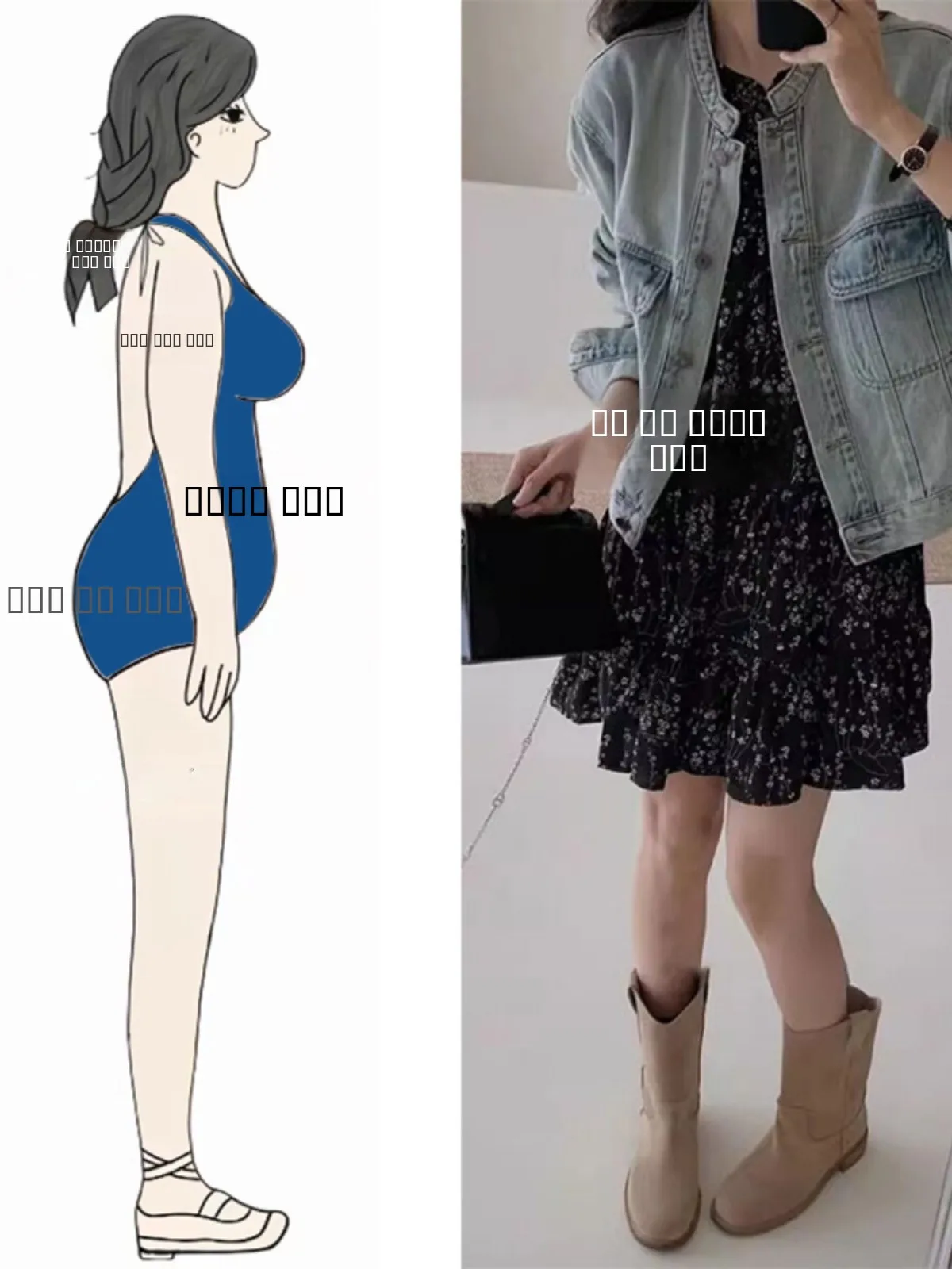 

Retro Waed Loose round Ne Denim Jaet Floral Dr Two Piece Set Women's Autumn New Sle Commute Polyester Fiber