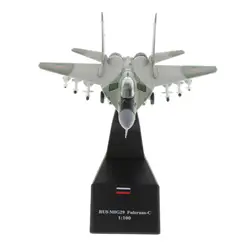 1/100 Scale MIG-29 Russian Model Diecast Metal Plane Aircraft Airplane Model Children Gift Toy Ornament For Collections