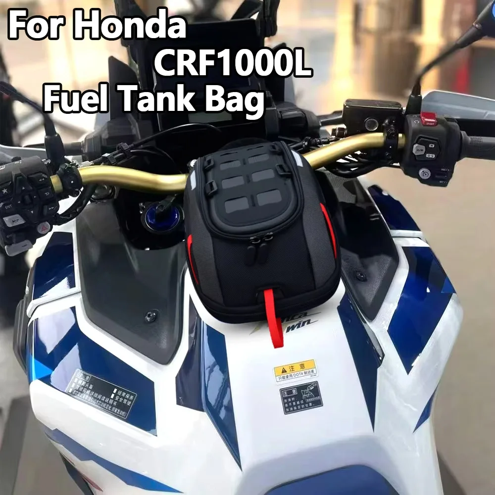 Sac de réservoir de carburant magnétique, sac à outils pour téléphone Portable, accessoires de moto pour Honda CRF1000L Africa Twin Adventure