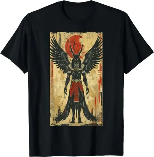  Anubis Wings Egyptian Mythologys Anubis Pharao God T-Shirt S-5xl