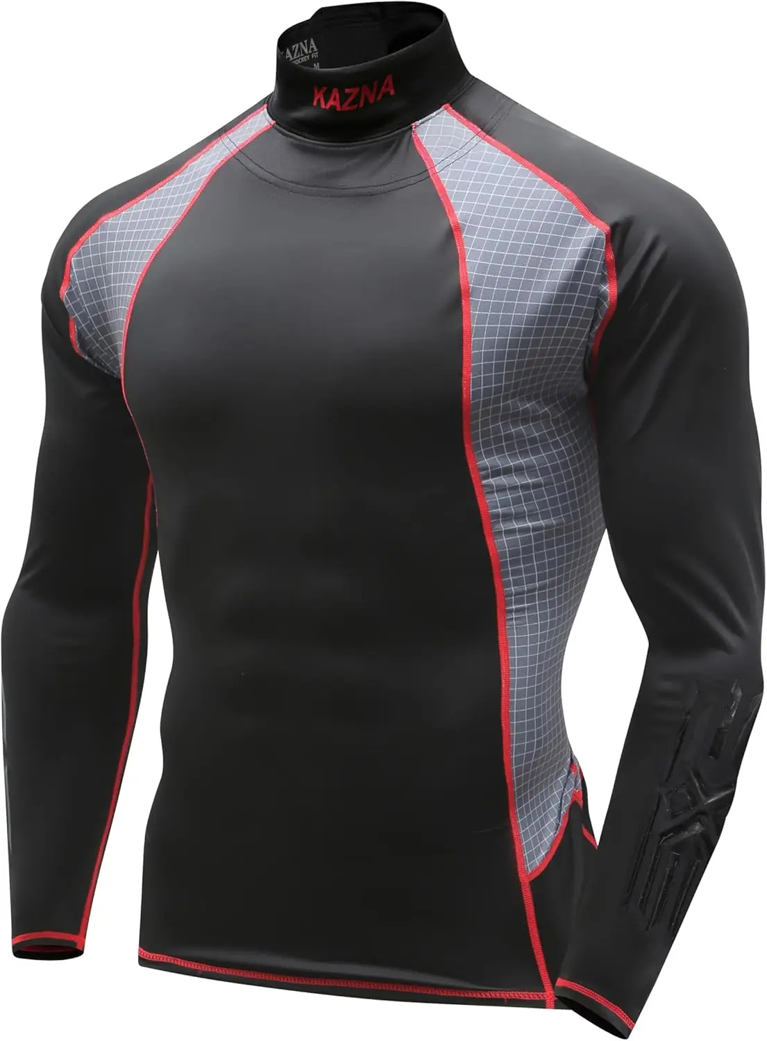 

Adult & Kids Hockey Shirt with Long Sleeves and Integrated Neck Guard for Safety