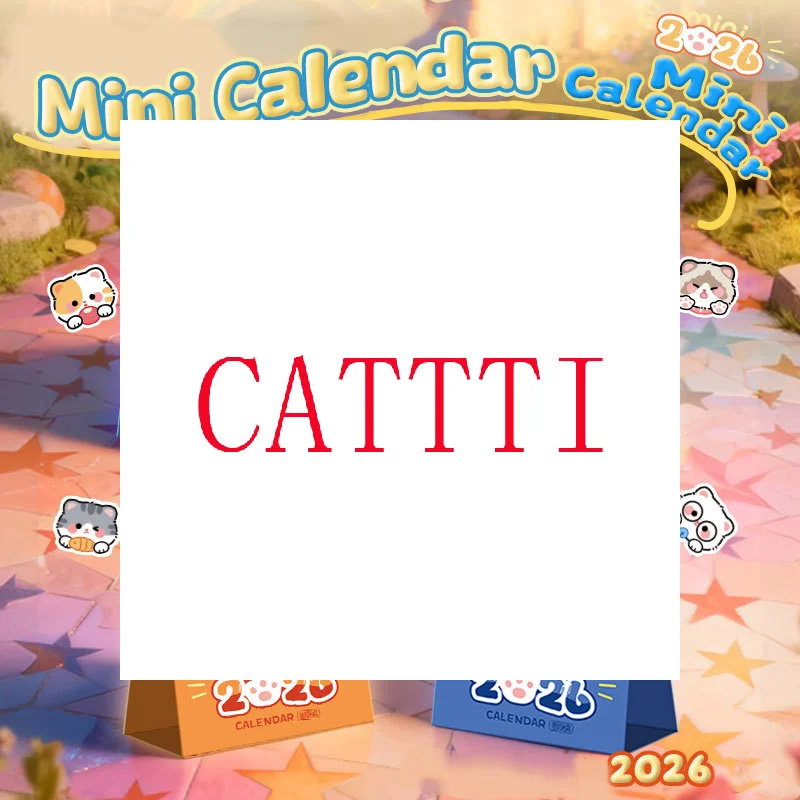 

4 шт. мини-календарь на 2026 портативный милый кот офисные школьные принадлежности календарь настольный календарь ежемесячный планировщик настольный декор запись подарки