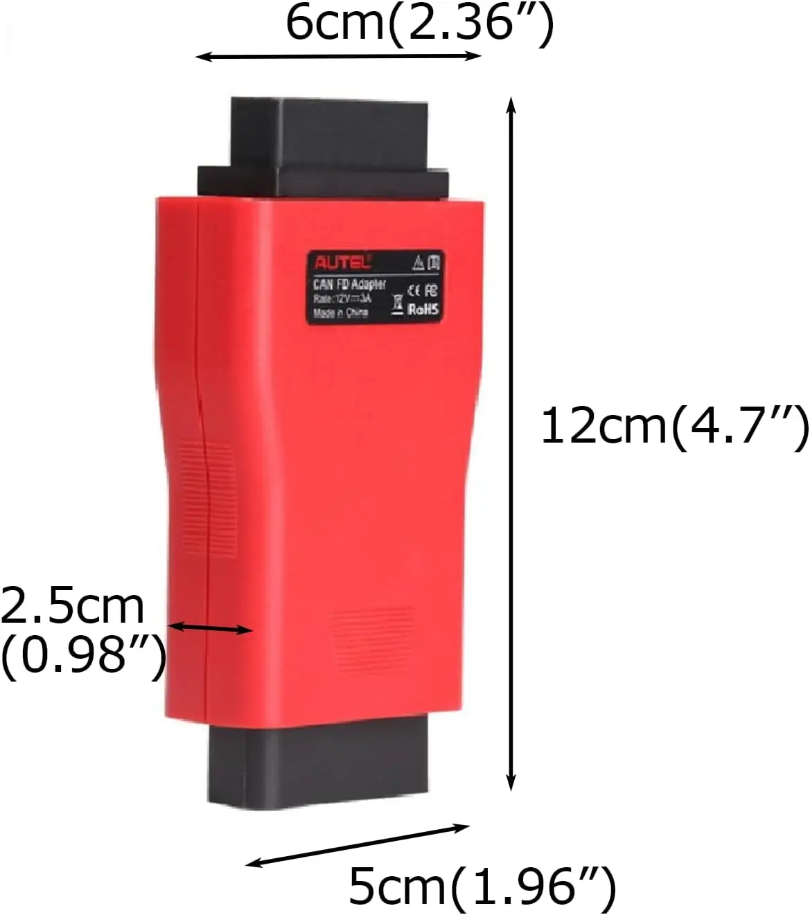 محول تشخيص صغير VCI J2534 Obd2 لسيارات جنرال موتورز حتى 2020 CAN FD متوافق مع أدوات إصلاح MaxiSYS أداة تشخيص السيارة