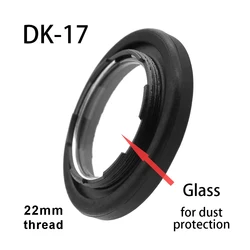 New DK-17 22mm Viewfinder Eyepiece with glass for Nikon D2 / D3 Series, D700, D500, D4, D5, D6, Df, D800, D800E, D810, D850