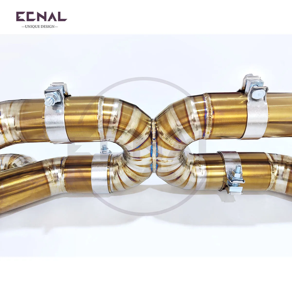 High Quality Customized Titanium Exhaust Ecnal for 2020+ Corvette C8 6.2L V8 Exhaust of Titanium Alloy Valve