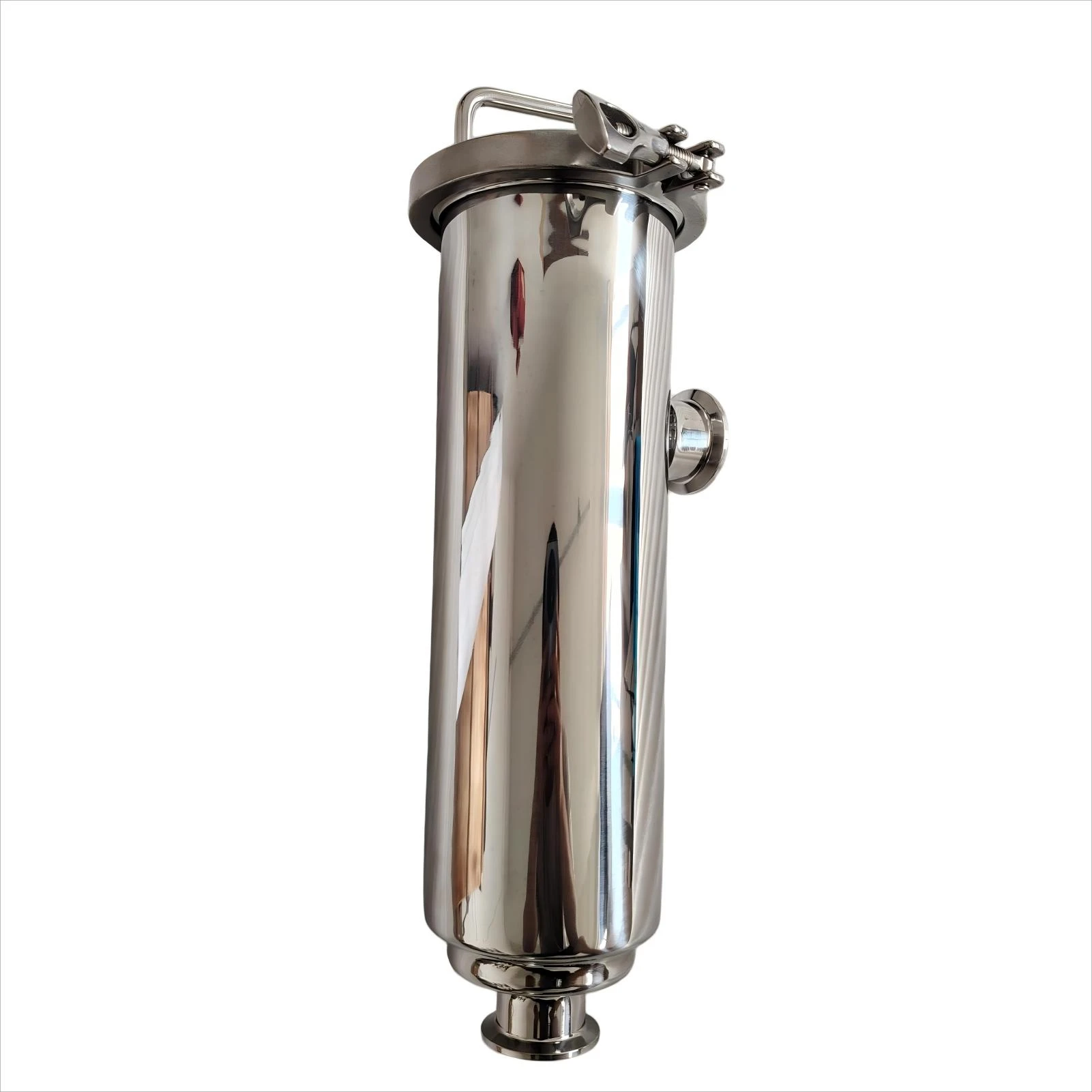 

Food Grade 1.5" Tri Clamp Side Entry Strainer with 150 mesh Wedged Wire Screen SS304 Stainless Steel Filter