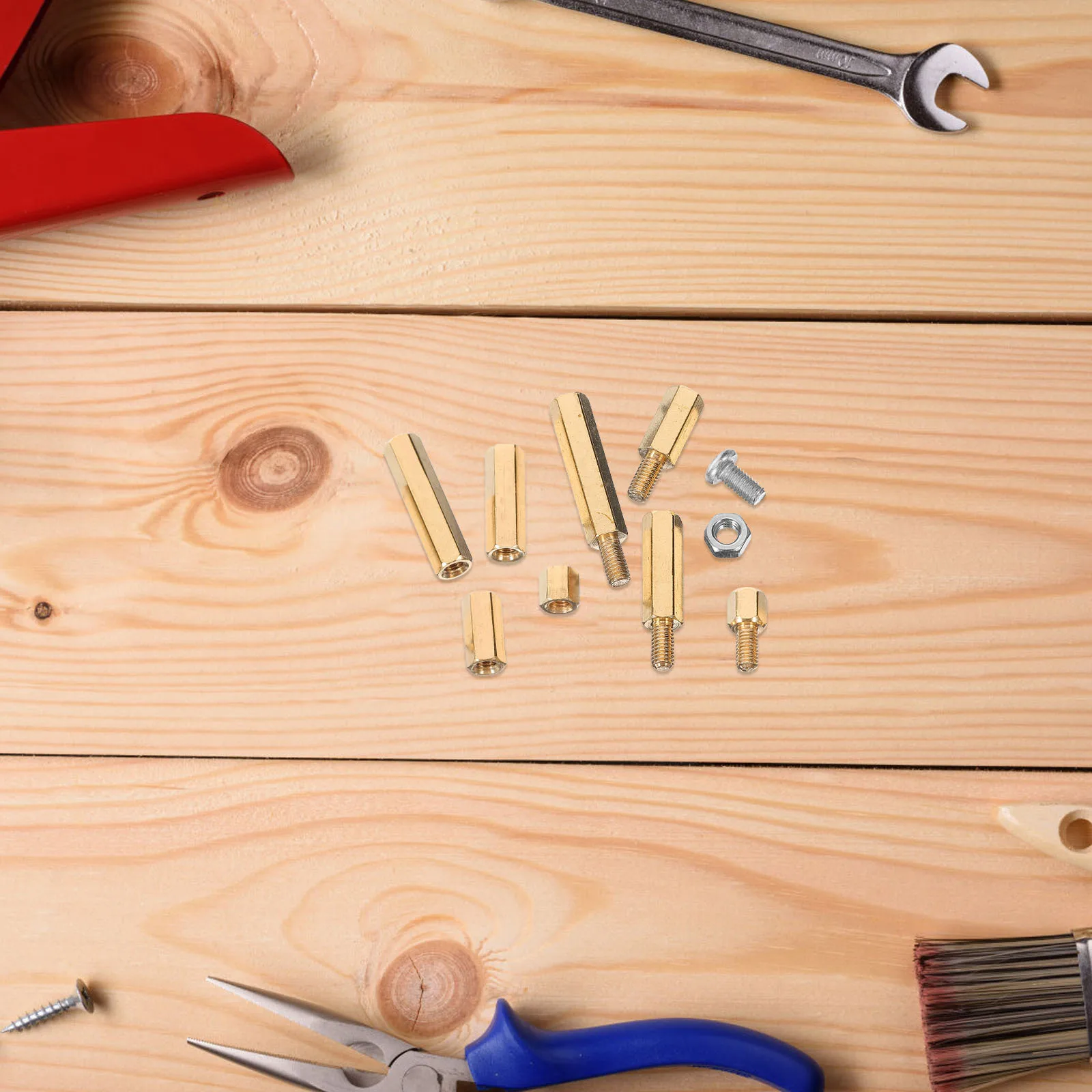 

1Set Durable Copper Laptop Screw Assortment Motherboard Standoff Spacer Kit for Computer Circuit Board Repair Laptop Screws