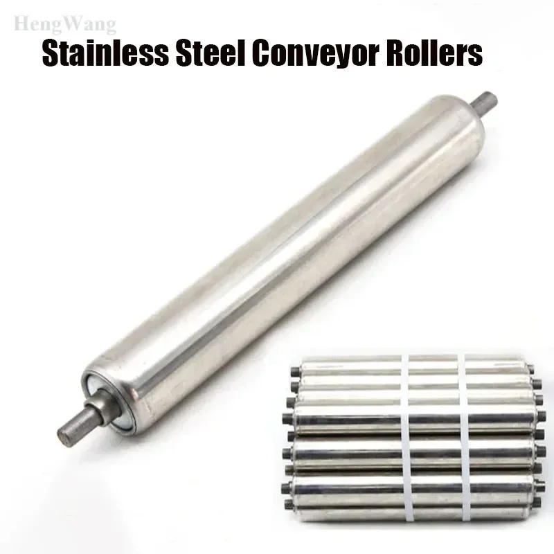 

Conveyor Rollers, Non-powered Female Thread Axis, Dia. 25-60mm, Length 100-1000mm for Conveyor Line Accessories
