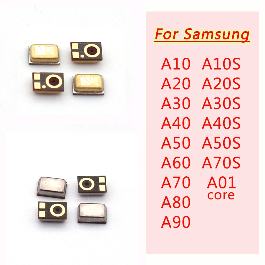 

50PCS For Samsung Galaxy A50 A505 A60 A605 A70 A705 A10S A10 A105 A20 A205 A30 A305 A40 A405 Microphone Transmitter Mic Speaker