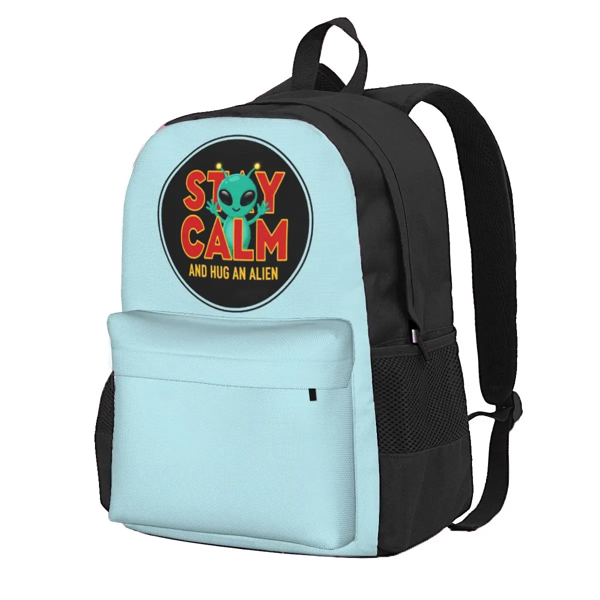 

Alien Student Backpack School Bag Hiking Travel Daypack for Boys Girls Fashion Bookbag Shoulder Bags