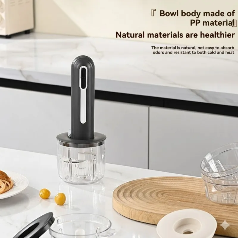 【TODAY ONLY】Portable Electric Meat Grinder - Wireless, Multi-Function Baby Food Processor With 3 Cups
