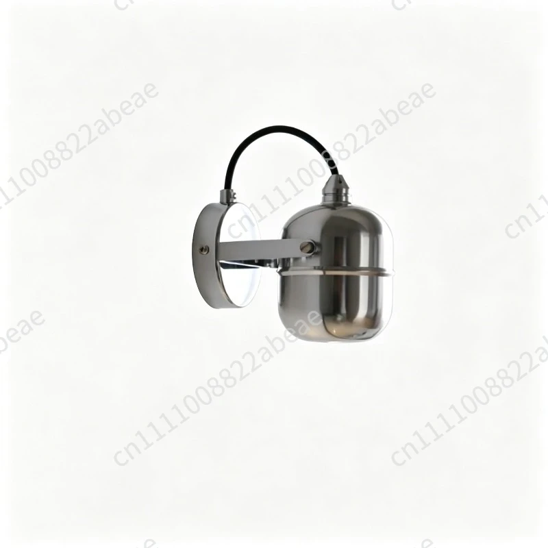 Nordic Chrome Metal Wall Lamp Creative Adjustable Reading Wall Lights Led Decorative Home Bedroom Restaurant Lighting Fixtures