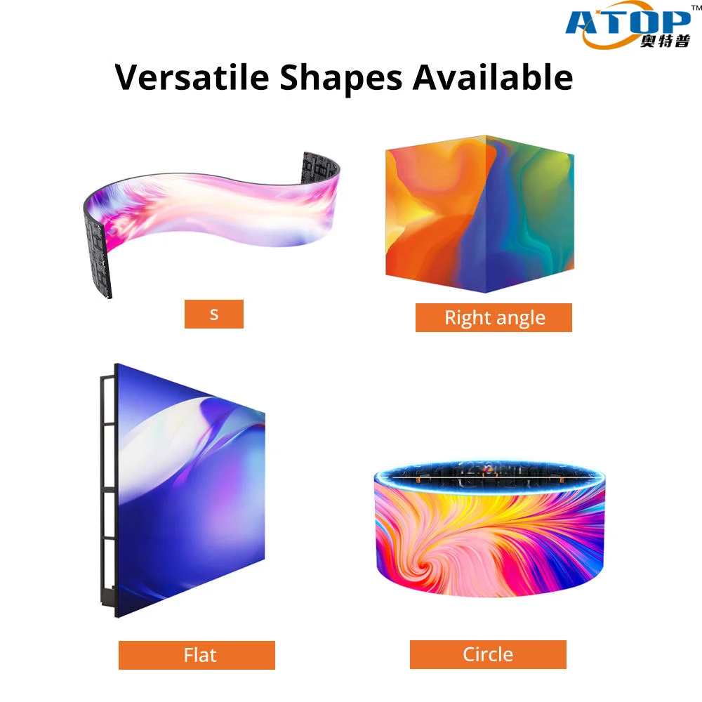 Outdoor Stage Background LED Video Wall 500x500mm P3.91 Seamless Splicing Rental LED Display Screen