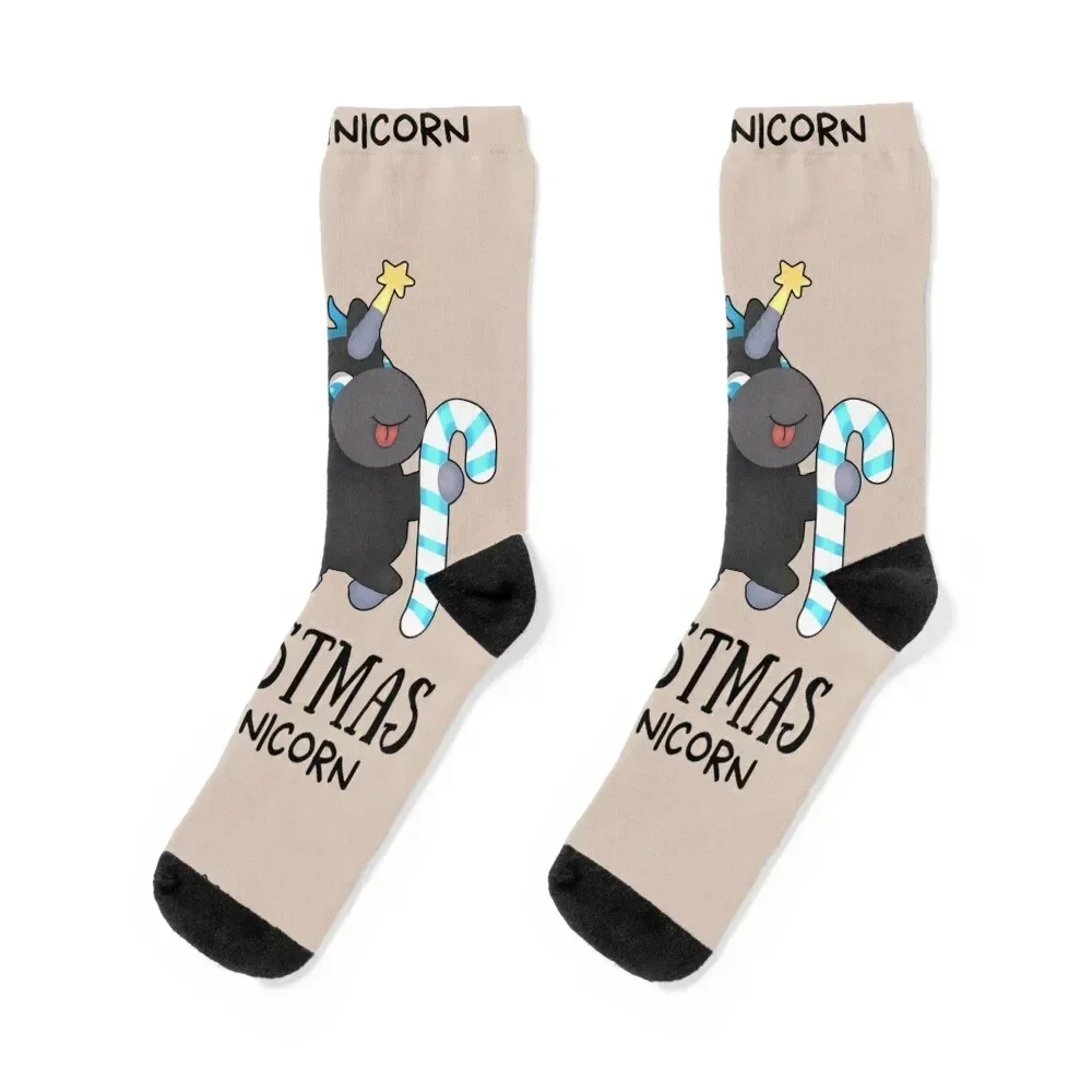 Christmas Evil Unicorn Socks Lots luxury Men's Mens Socks Women's