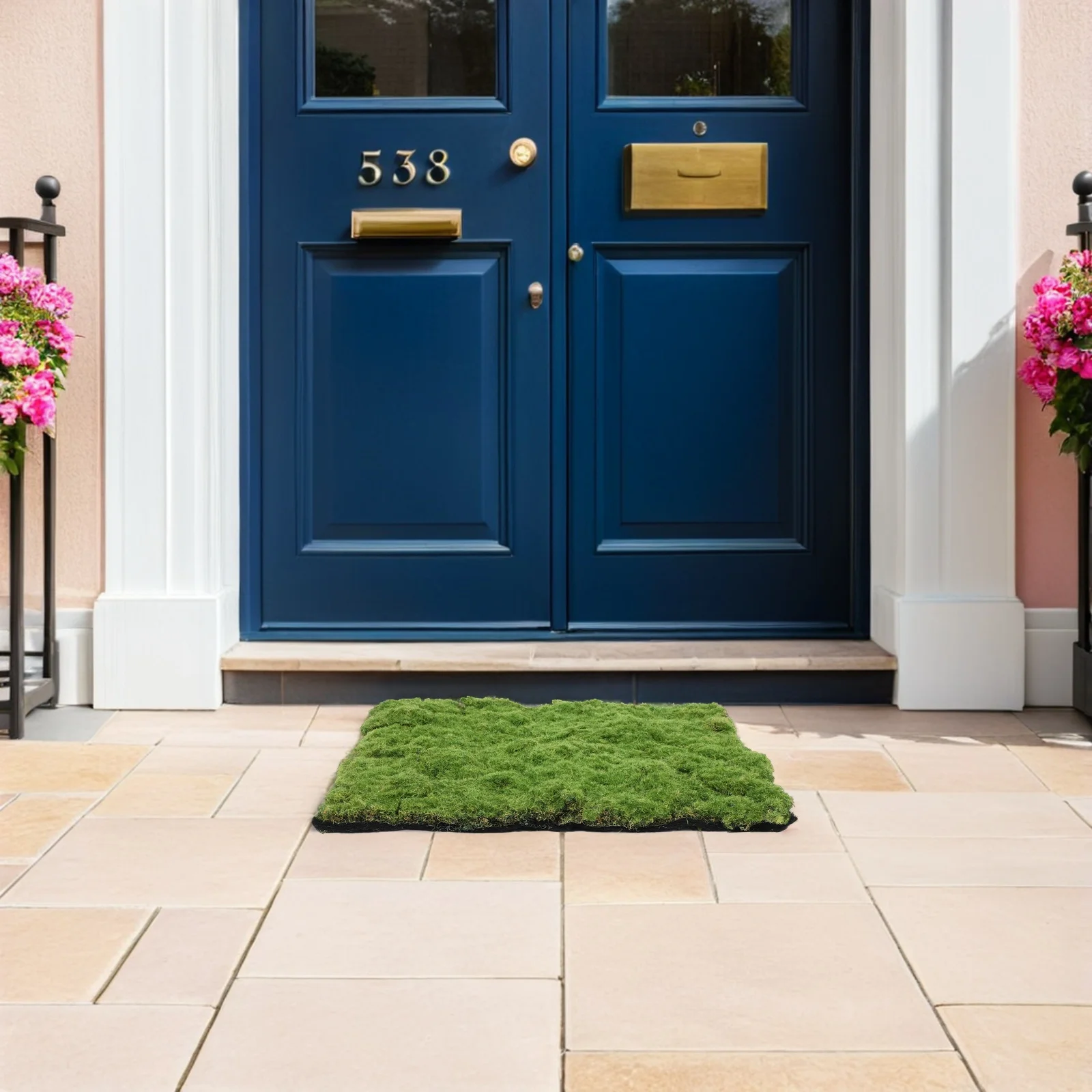 

19.65X19.65 In Simulated Moss Mat Fake Grass Turf For Diy Bonsai Terrarium Decor Outdoor Indoor Artificial Moss Rug Craft