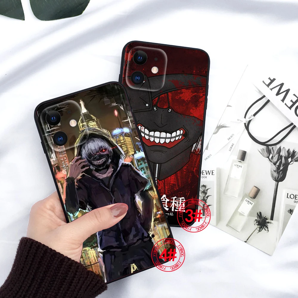 119YPJ anime Tokyo Ghoul Japan Soft Silicone Case for iPhone 15 14 Plus 13 12 11 X XS XR Pro Max Mini 8 7 Plus