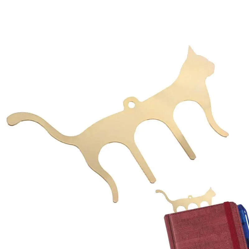 Music Stand Clip Metal Music Book Clip With Cat Shape Plated Music Bookmark For Piano Book Keyboard Musician Nickel decoration