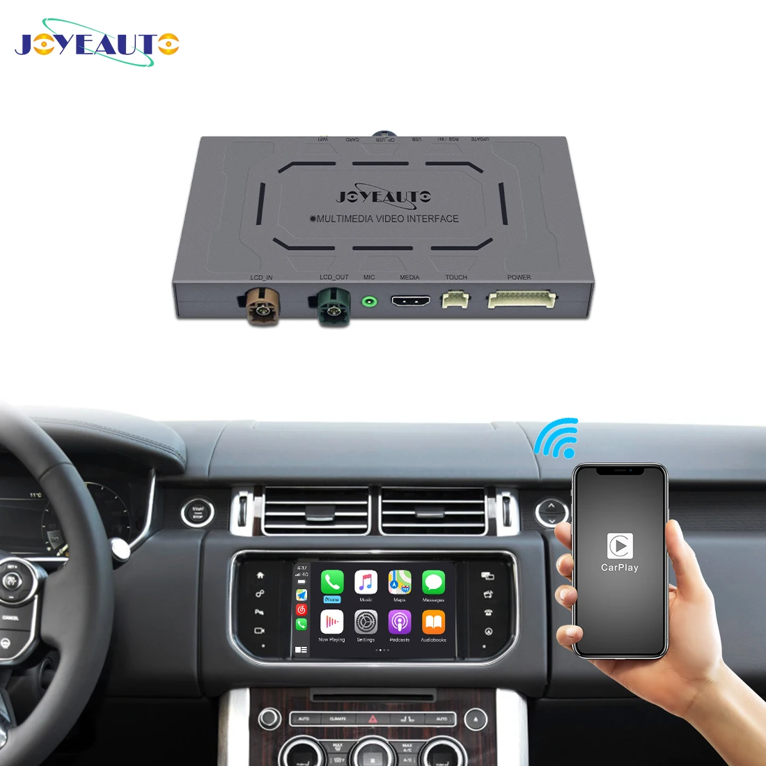 Universal 5 Inch Waterproof Motorcycle GPS | Touchscreen Navigator With CarPlay & Android Auto For Motorbike & Scooter