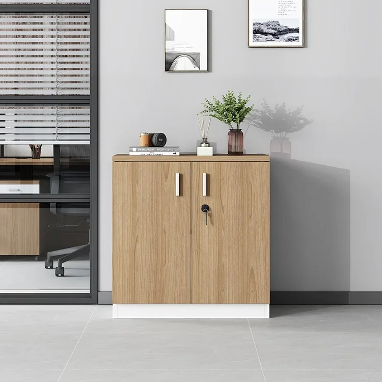 2026 Low Cabinet for Conference Room Office Pantry and Filing Storage Partition and Locking Features for Printer Use