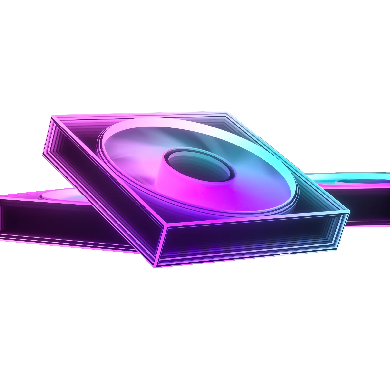 X-Gamerx FG120 FG140 Prism MAX 5-Sided Prism Fan Dazzling Prism Boundless Silence ARGB PWM Case Fan