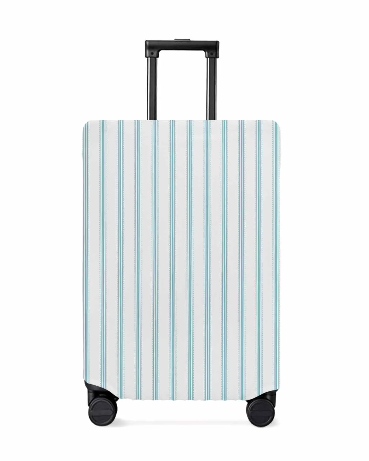 

Striped Blue-Green Luggage Cover Elastic Baggage Cover For 18-32 Inch Suitcase Case Dust Cover