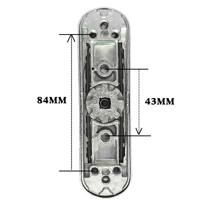 Broken bridge aluminum alloy casement window handle inward open inward inverted handle upper hung window hardware window