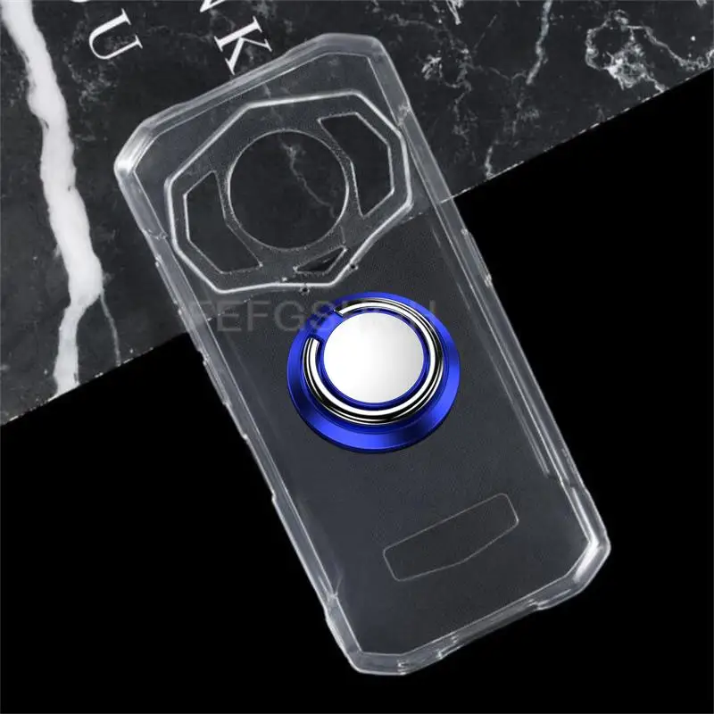 Fashion Full Cover For DOOGEE S98 S98 Pro Doogee S98 S98Pro S 98 Metal Ring Holder Magnetic TPU Back Phone Case