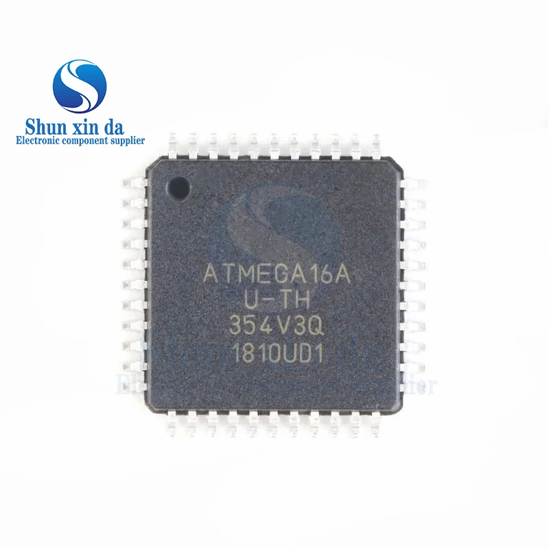 ATMEGA16A DIP-40 TQFP-44 ATMEGA16A-PU ATMEGA16A-AU ATMEGA16A-AUR U-TH 8-bit Microcontroller with 16K Bytes Programmable Chip IC