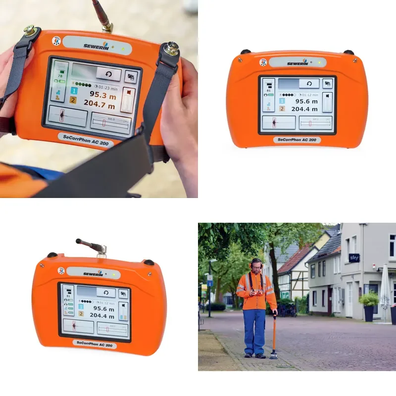 SeCorrPhon AC 200 Water Pipe Leak Correlator Acoustic Leak Detection Instrument Wide Range of Applications for