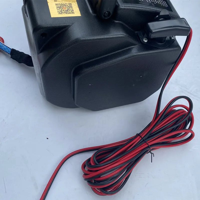 Electric winch 12V 5000 pounds off-road vehicle 6500 portable marine self driving equipment